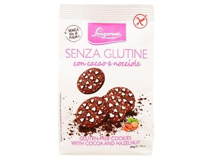 Picture of LAZZARONI COOKIES CACAO & NOCCIOLA 200GR